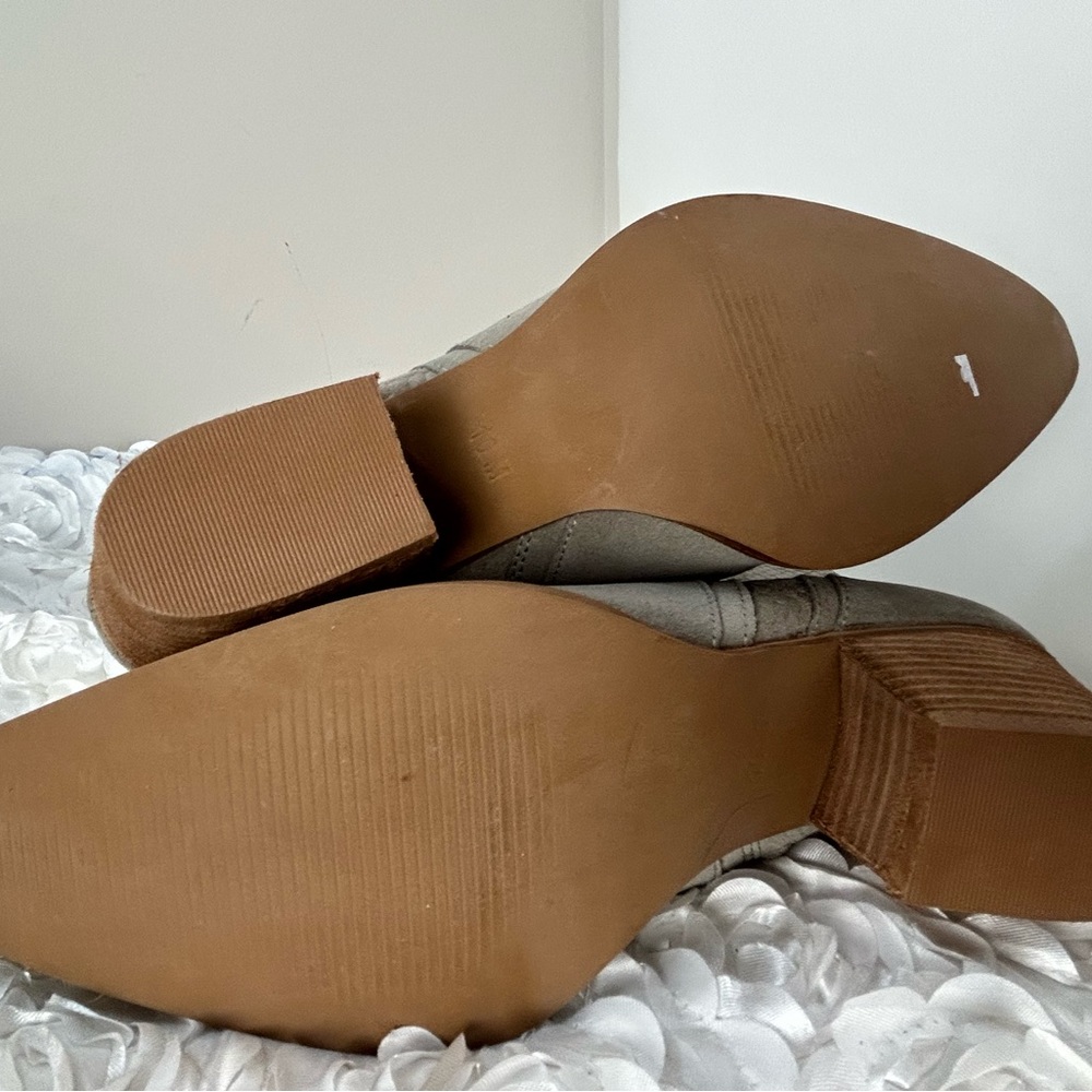 Matisse Daphne Tan Leather Western Ankle Boots 10M NWOT - Picture 8 of 9